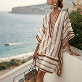 Olga – Kaftan obleka zlate barve