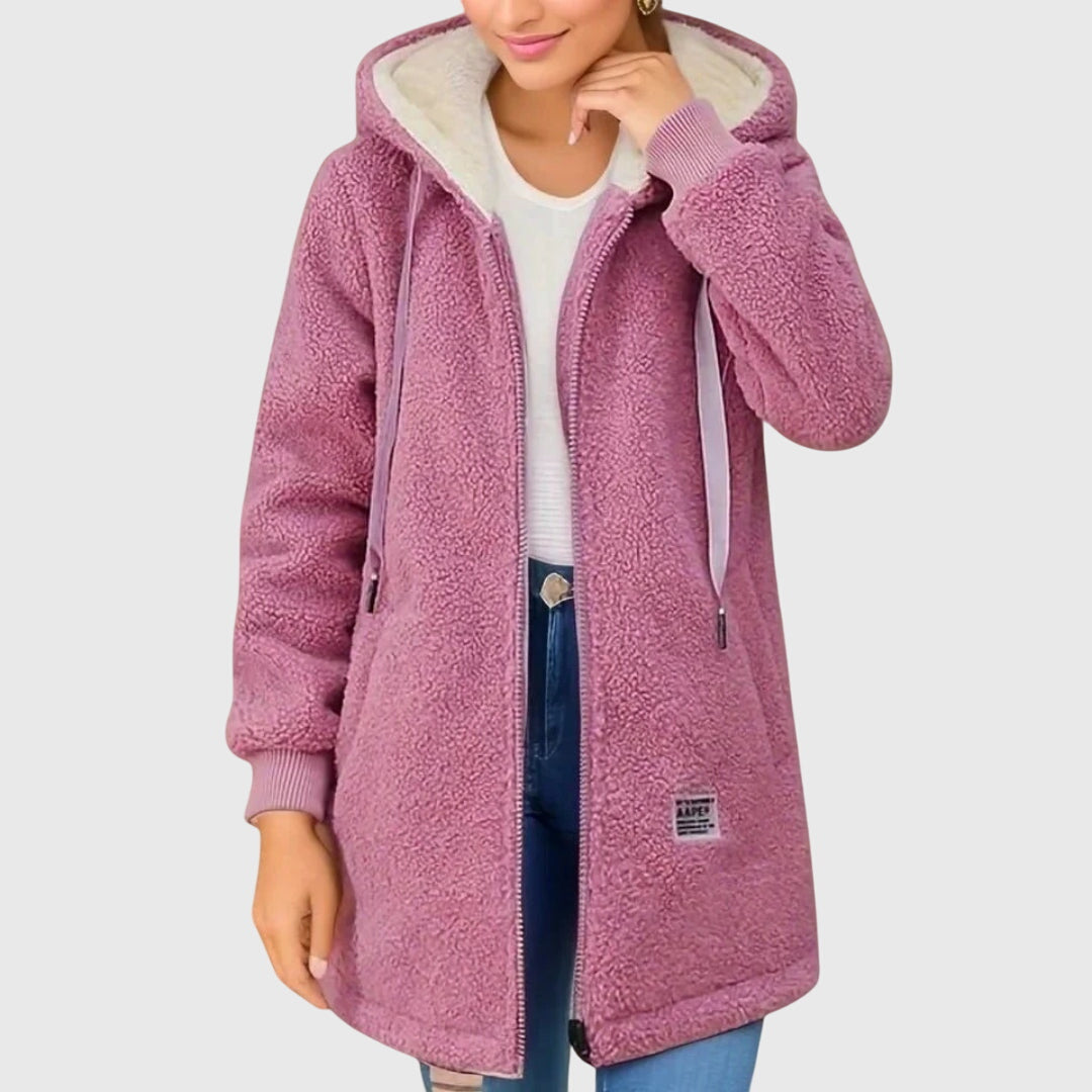 Birgitta | Fleece jakna s stilom in toploto