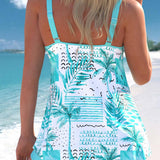 Natalia – Set Tankini Cvetlični Vibrant