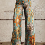 Talida – Široki boho-chic hlače