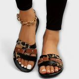 Mona – Leopard print sandali
