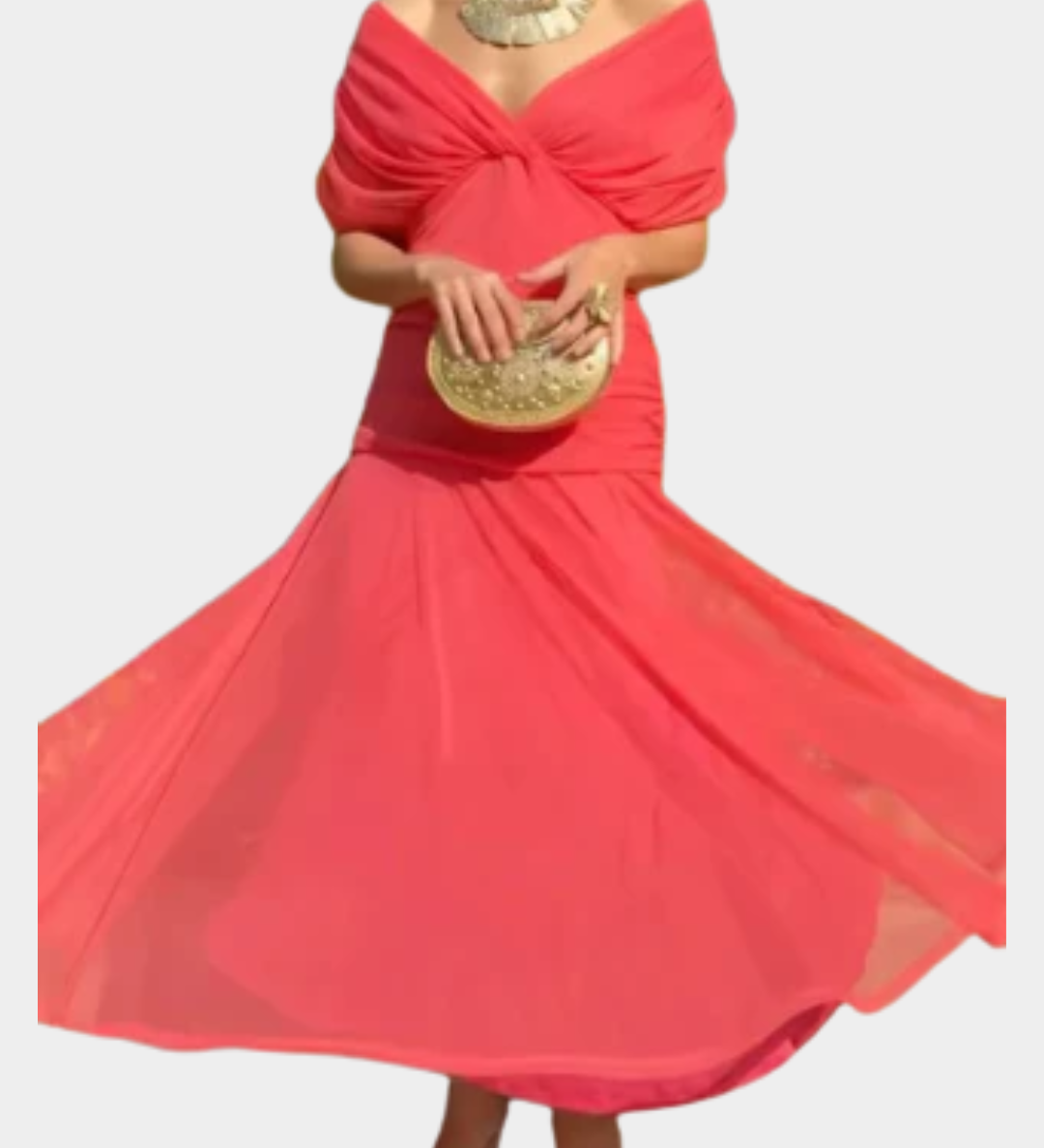 Liana – Maxi cvetna obleka