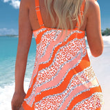 Natalia – Set Tankini Cvetlični Vibrant