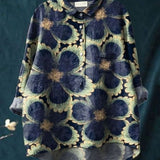 Lila - Elegantna cvetlična bluzica