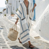 Irina – Kaftan obleka morska linija