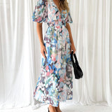 Elvira – Dolga obleka v boho stilu