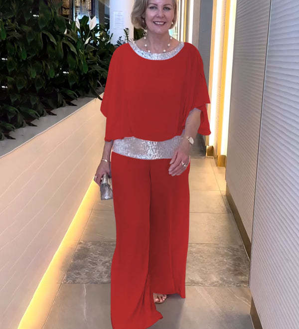 Liana – Eleganten komplet iz topa in krila