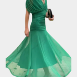 Liana – Maxi cvetna obleka