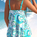 Natalia – Set Tankini Cvečni Vibrant
