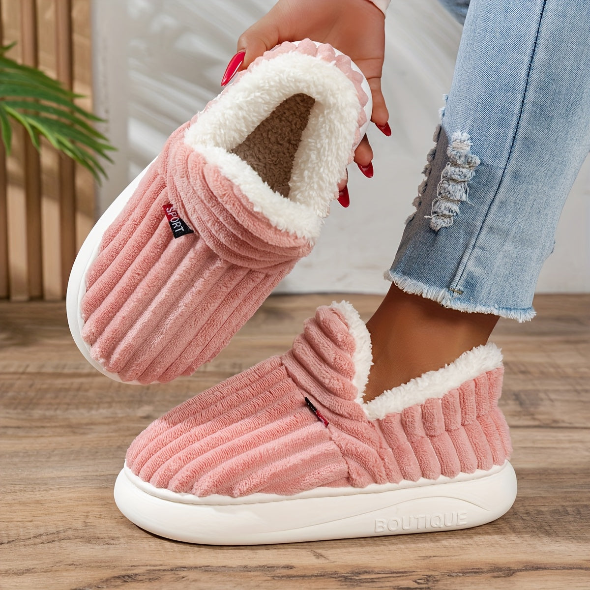 CozyStep – Mehki hišni copati