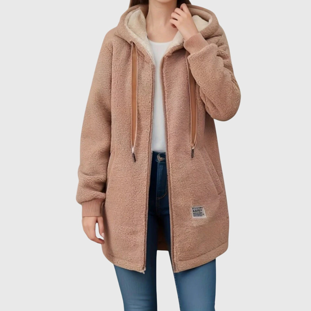 Birgitta | Fleece jakna s stilom in toploto