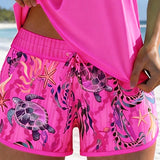 Bianca – Elegantni tankini z morskim vzorcem