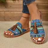 Mihaela – Boho chic copati v ibizanskem slogu