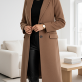 Judith | Eleganten dolg plašč iz volne