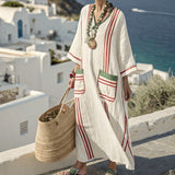 Andrada – Kaftan obleka z rafiniranimi detajli