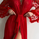 Ilinca – Kimono iz prozorne čipke