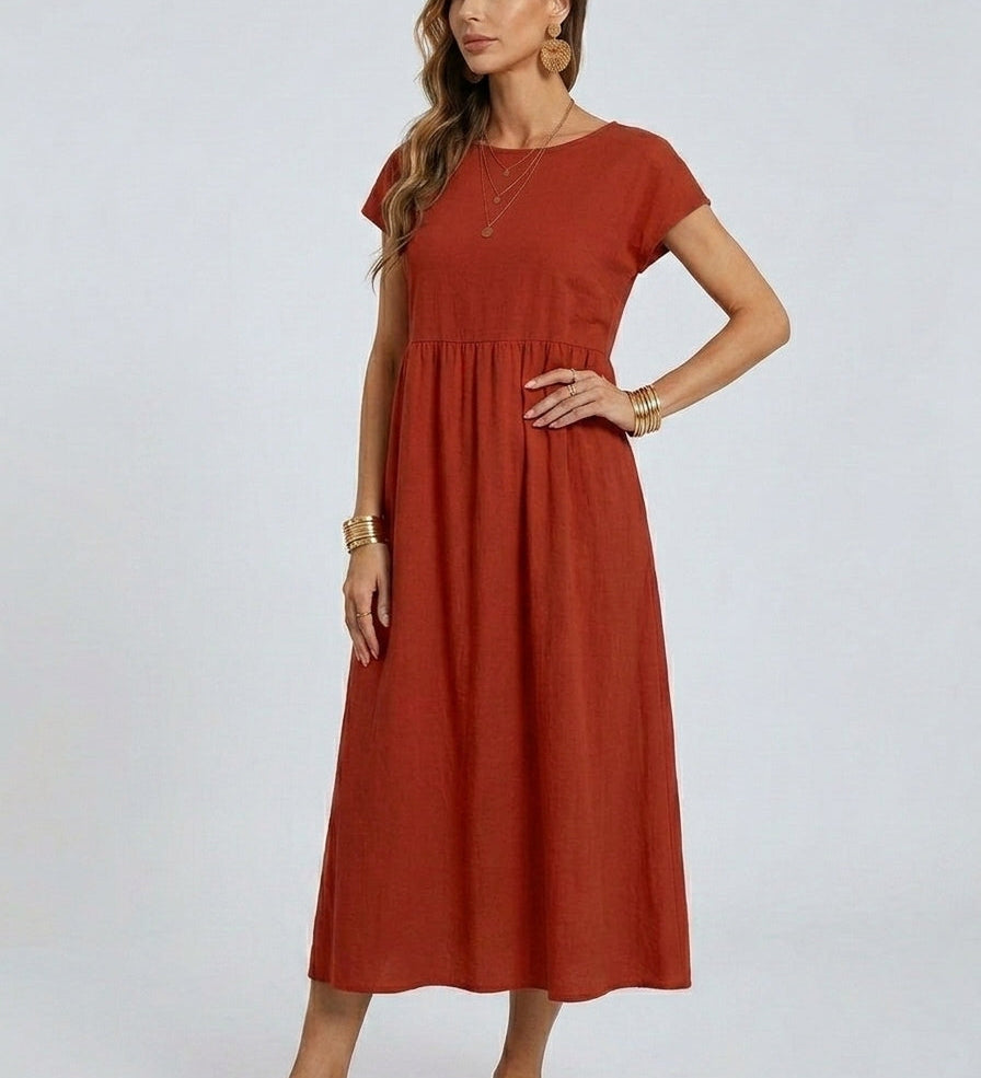 Ileana – Midi obleka brezčasna