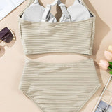 Lelia – Bikini z teksturo za ženske