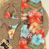 Daciana – Set Bikini Tropski 3 Kosi