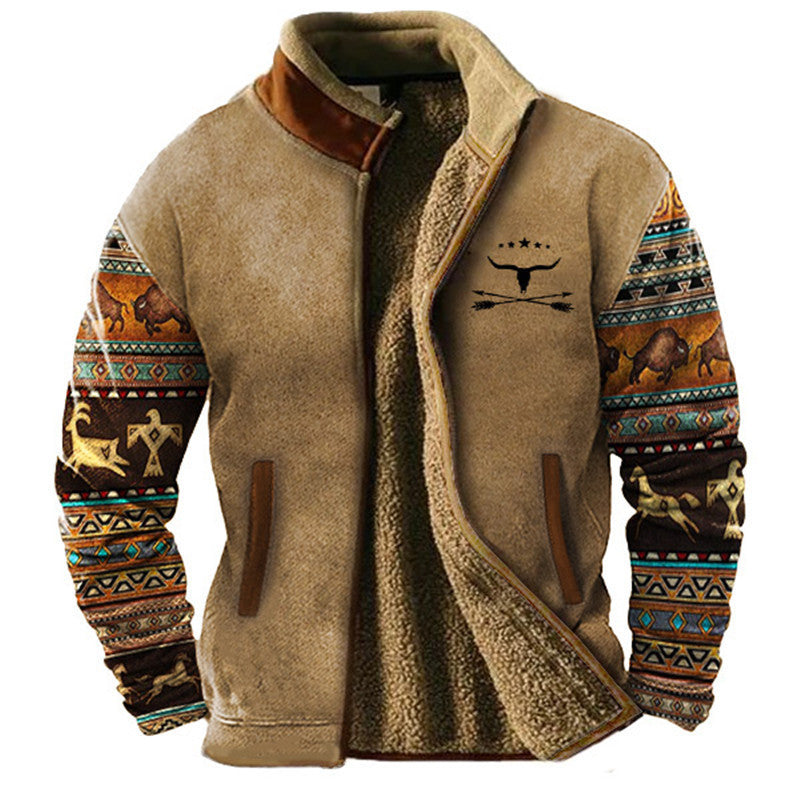NordFleece | Stylish Fleece Hoodie z Termalno Podlogo