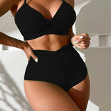 Paula – Set bikini z visokim pasom
