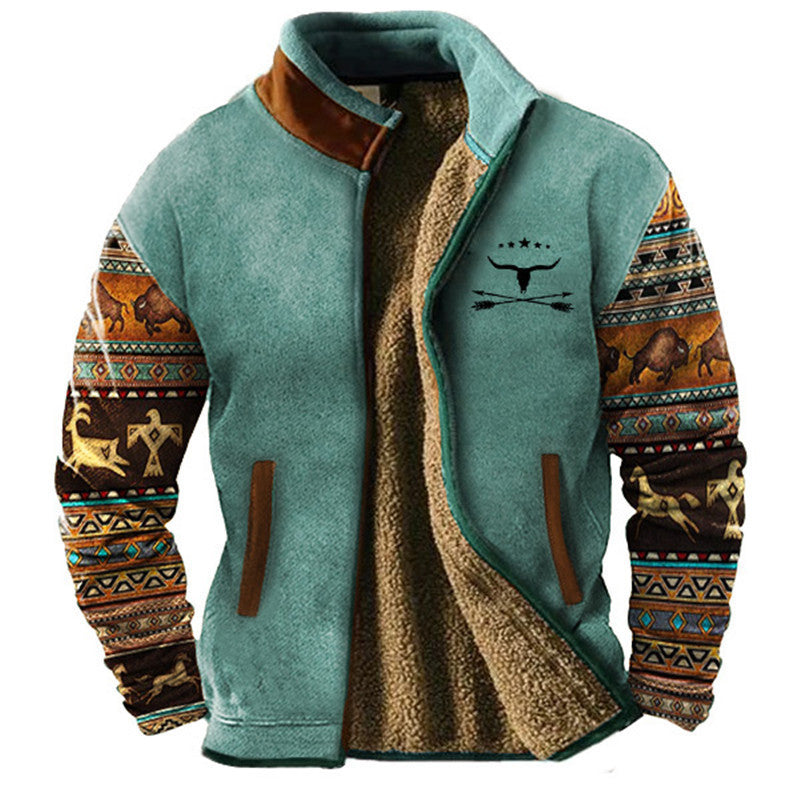 NordFleece | Stylish Fleece Hoodie z Termalno Podlogo