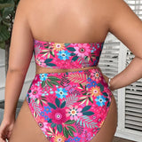 Lavinia – Bikini set tropski za velike velikosti