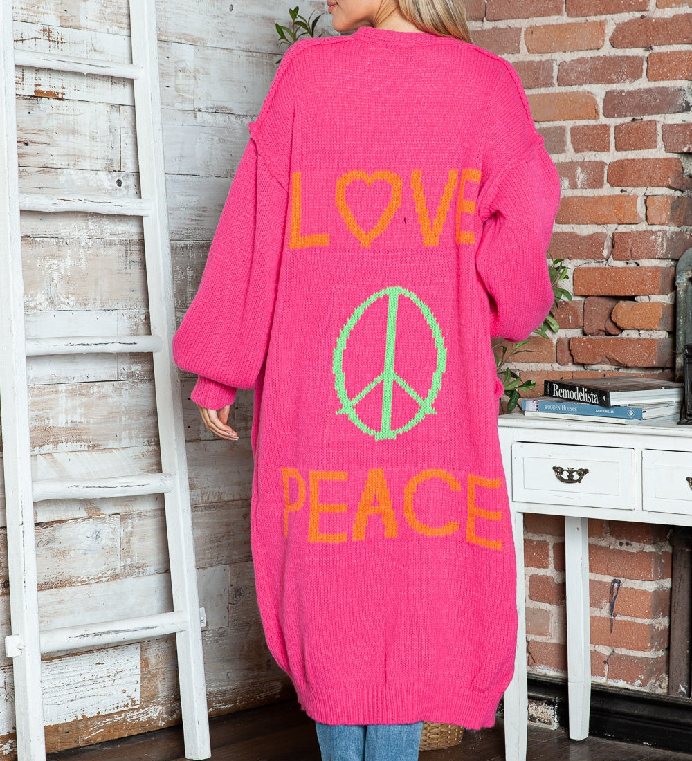 Giovanna | Dolg oversized cardigan