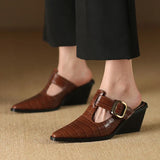 Mara – Mule Premium s Krokodilnim Natisom