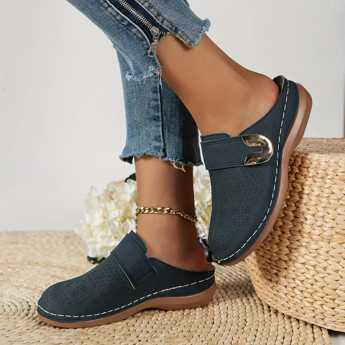 Podporne wedge sandale Chic Caprielle