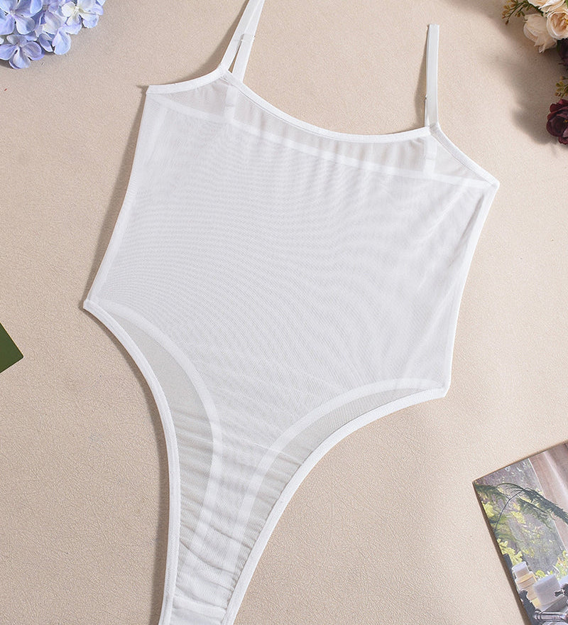Corina – Body iz prosojnega mrežastega materiala