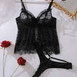 Zina – Set vrhnji del iz mrežaste tkanine in slip