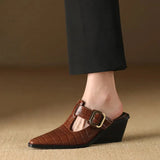 Mara – Mule Premium s Krokodilnim Natisom