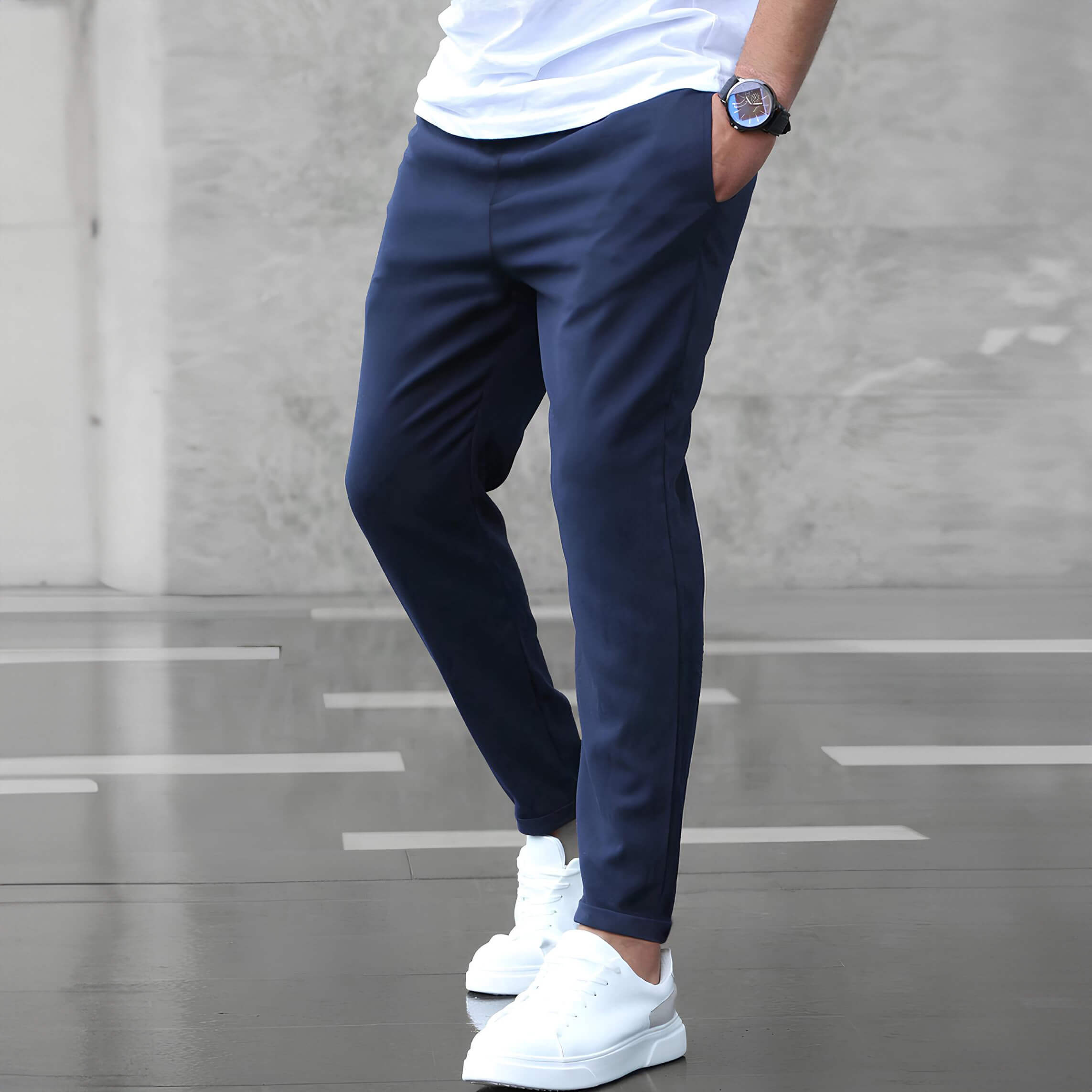 Lorenzo | Elegantni Stretch Hlače