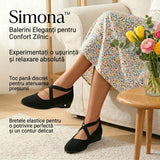 Simona – Elegantne balerinke z nizko peto in anatomsko oporo