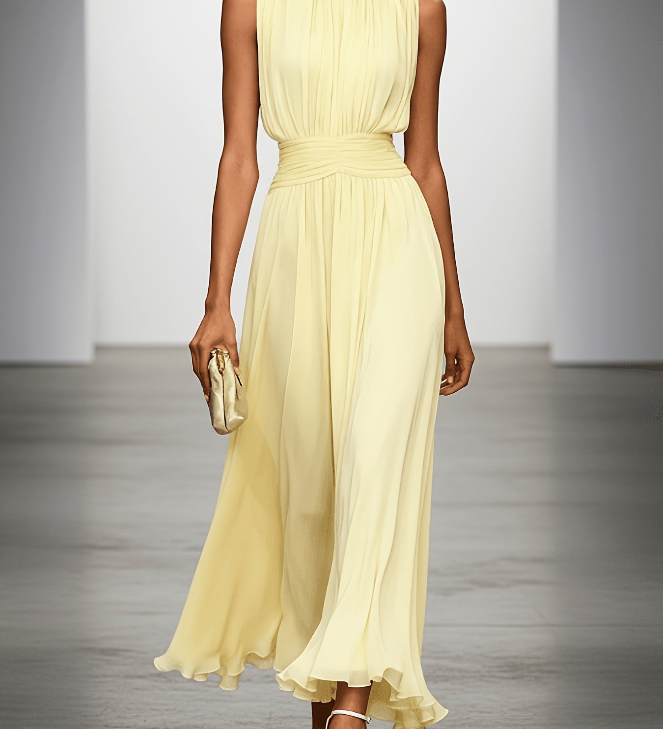 Dorina – Elegantna Maxi Obleka
