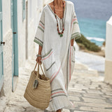 Anamaria – Kaftan obleka v pastelnih odtenkih