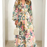 Elvira – Dolga obleka v boho stilu