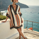 Adriana – Kaftan obleka v imperialnem pončo slogu