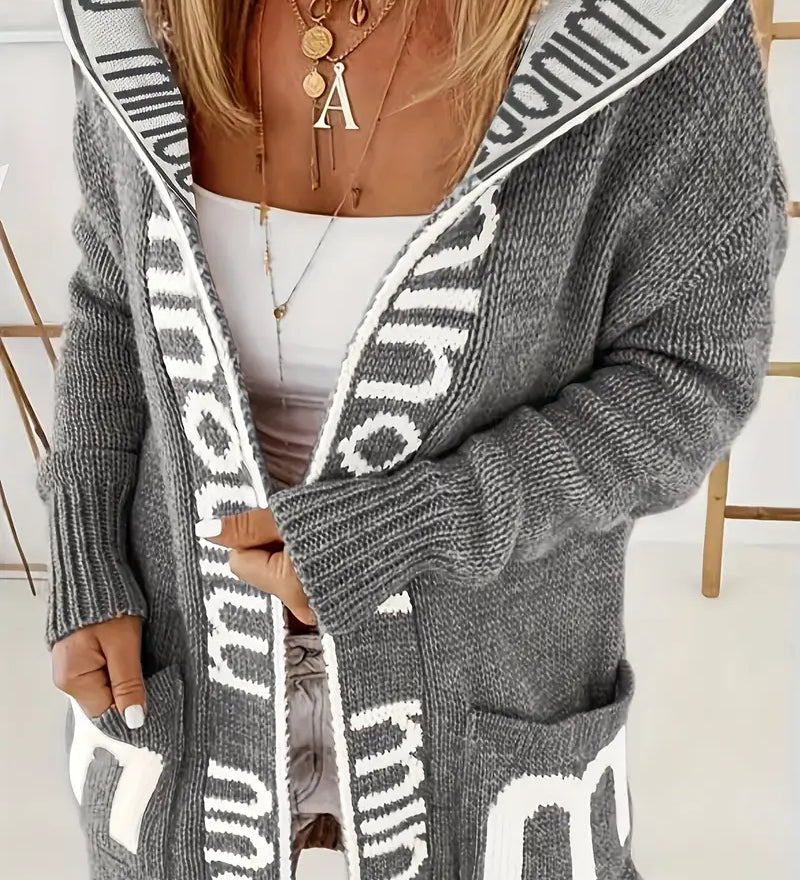 Anca – Eleganten dolg cardigan