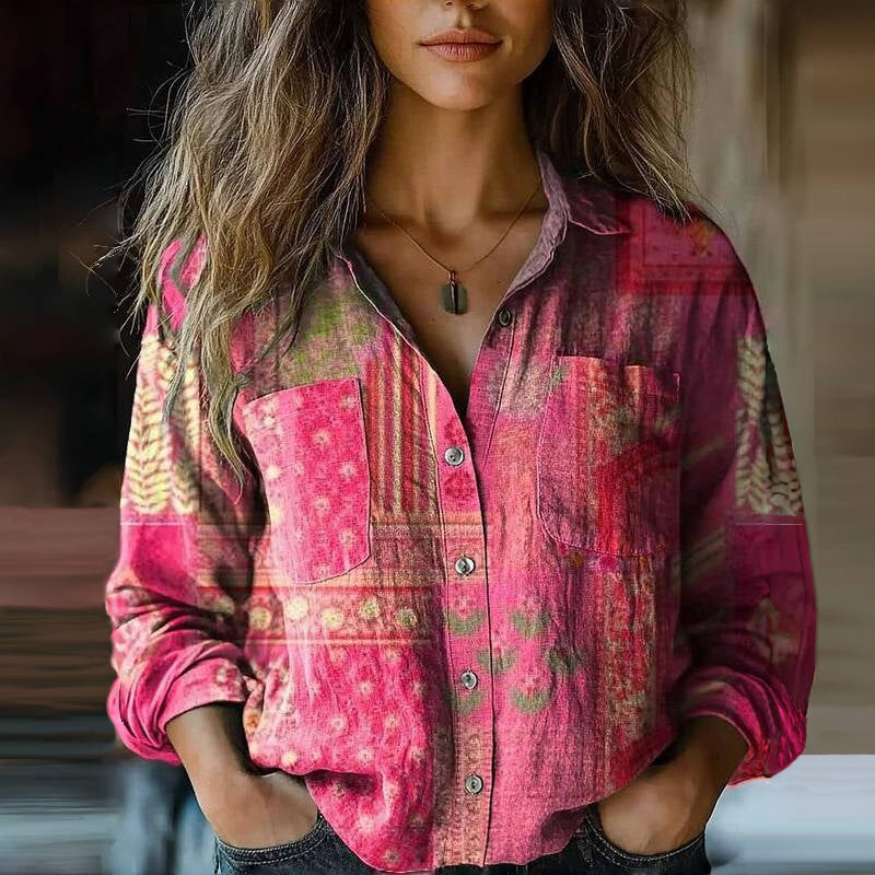 Valentina - Vintage Elegantna Bluza