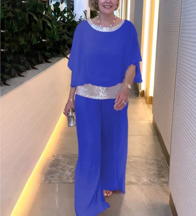 Liana – Eleganten komplet iz topa in krila