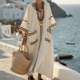 Cătălina – Kaftan obleka z boho detajli