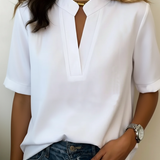 Élise — Elegantna bluza z rafiniranim ovratnikom