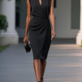 Bianca – Elegantna Midi Obleka