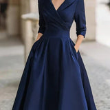 Maria – Elegantna Midi Obleka