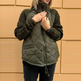 Rossella | Pletena jakna patchwork