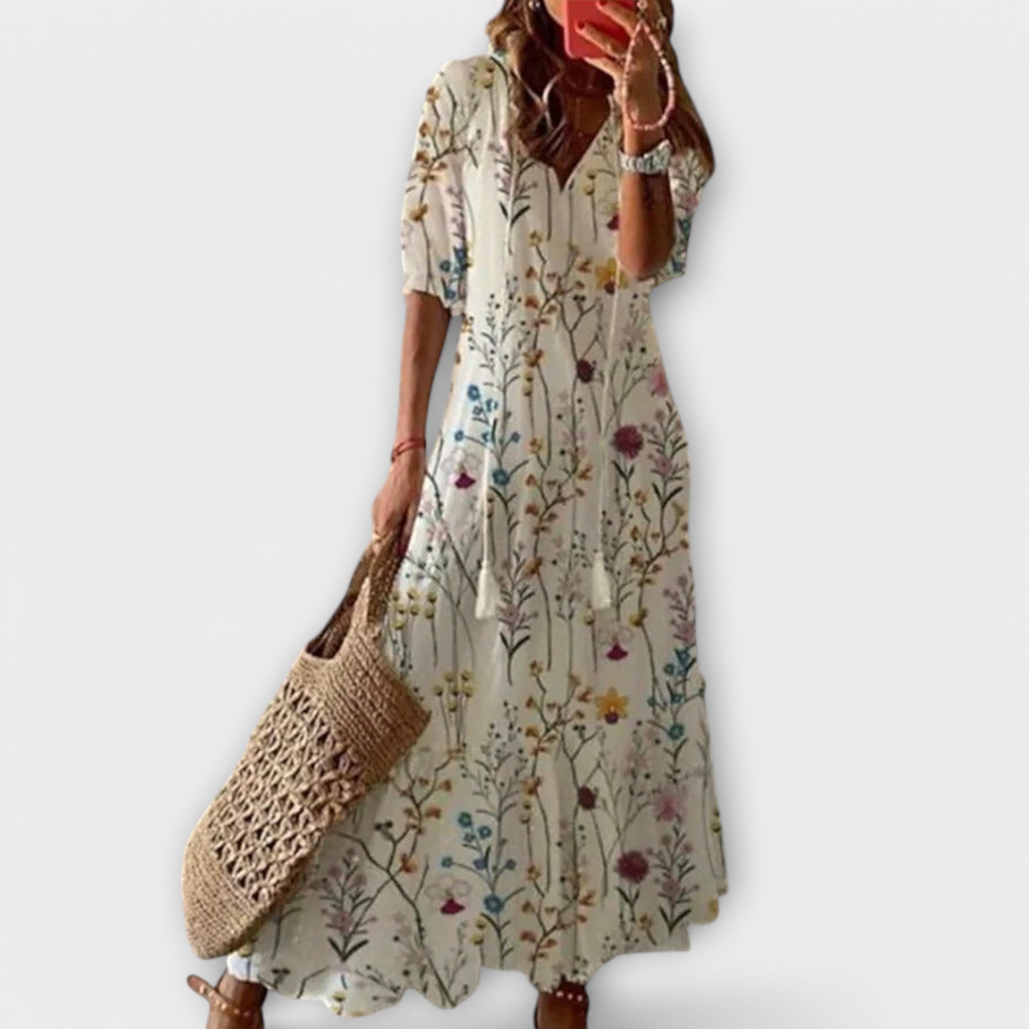 Steliana – Maxi Boho Obleka
